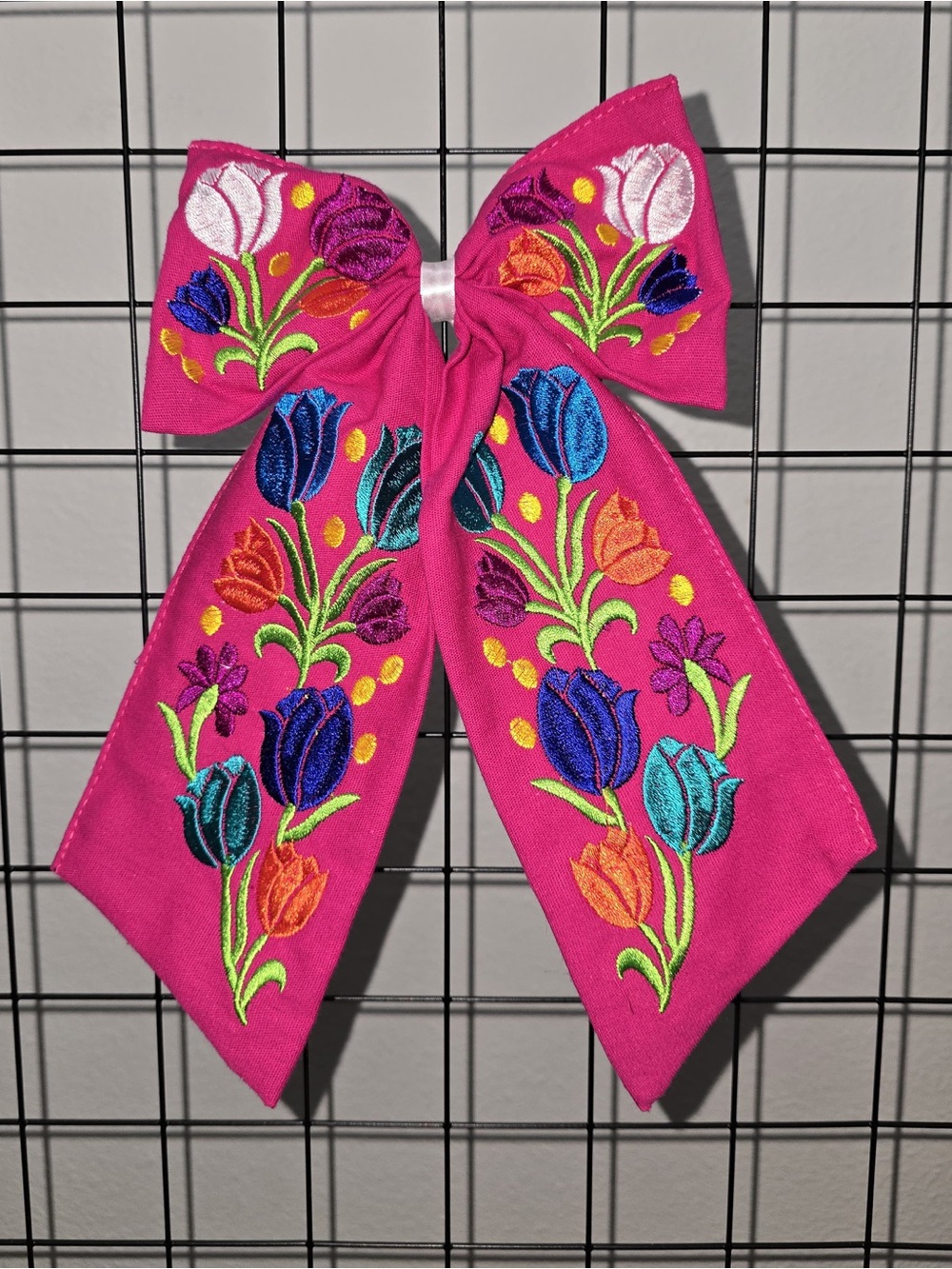 Embroidered Bow